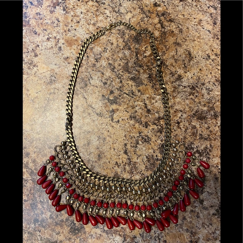 Red necklace